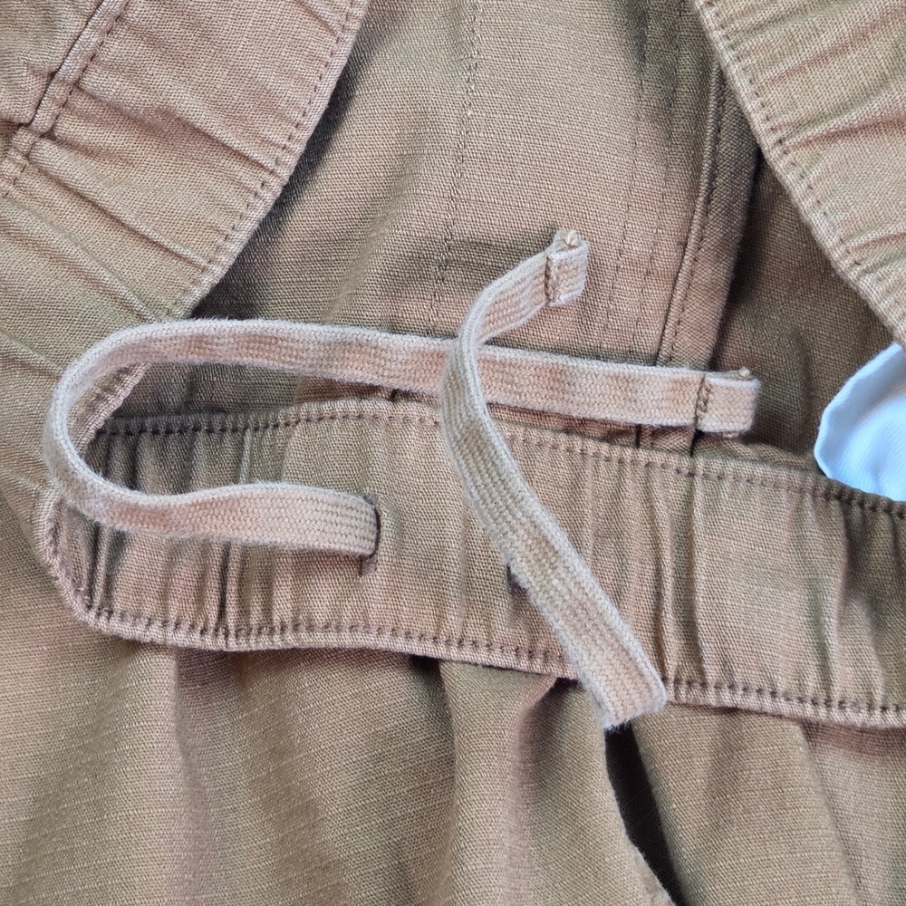 Carhartt Relaxed Fit Canvas Jogger Pants Womens M Reg Elastic Waist Utility Brn - Picture 10 of 13